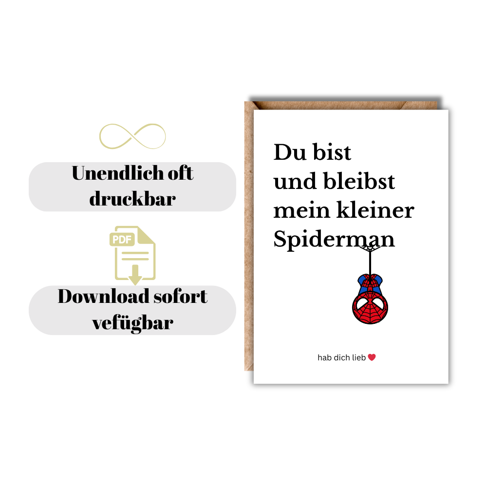 Grusskarte zum ausdrucken - mit den zu sehenden Produktbildern