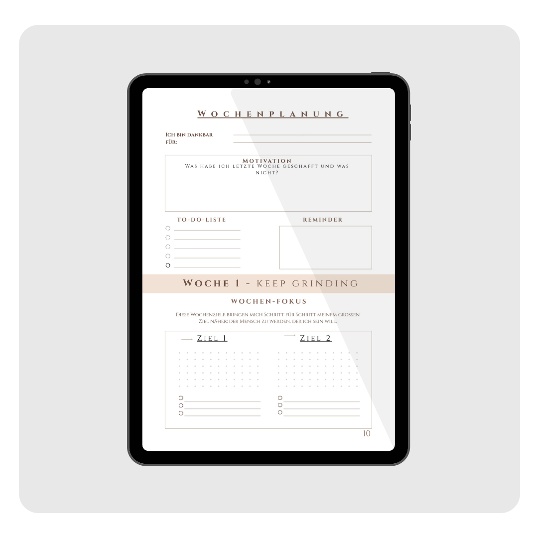 Motivations-Journal/Planer